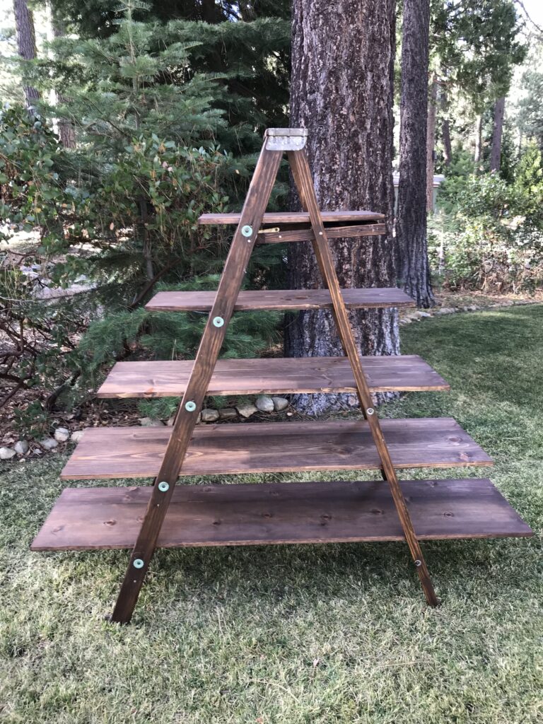 Ladder shelLadder shelf-$45